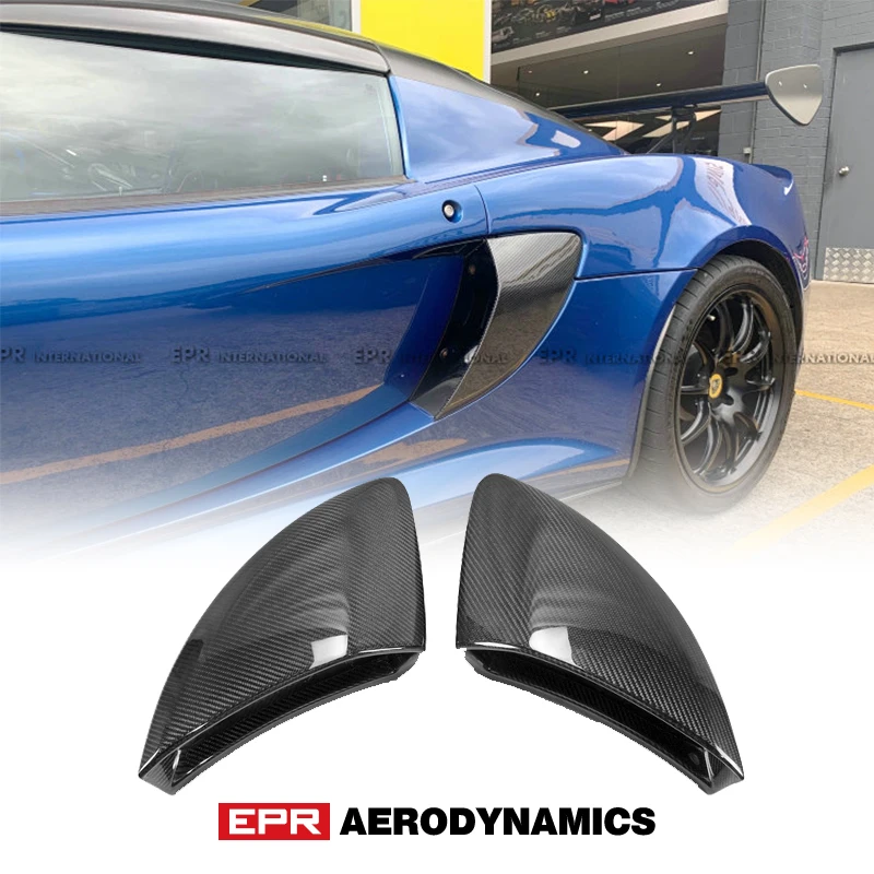 

For Lotus Exige S3 V6 Cup Style Side Scoops Side Carbon Fiber Air Intake Scoop Glossy Finish Replacement Car-styling