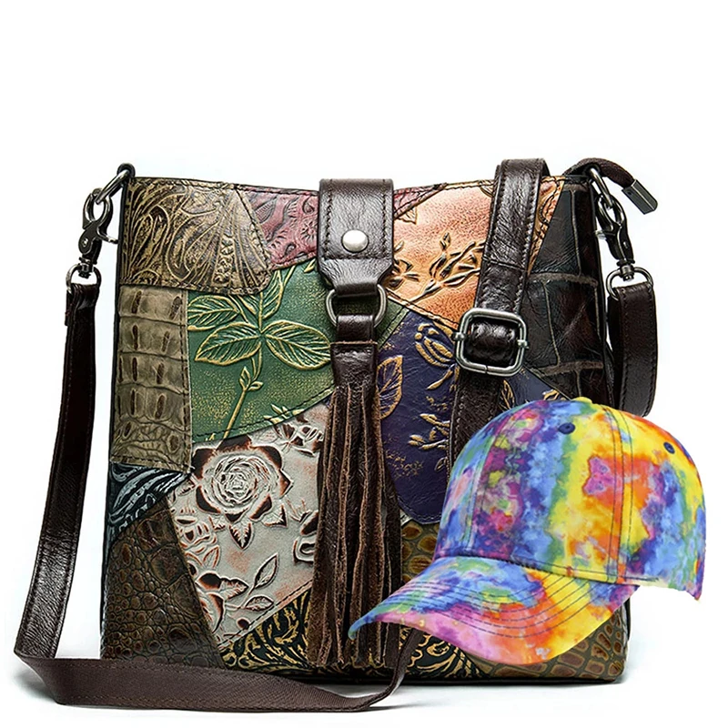 

Luufan Women's Shoulder Bags for Women Genuine Leather Designer Bag 2021 Women Purses and Handbags Messenger Crossbody Bags Sets