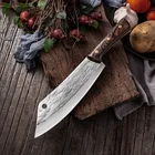 Кухонный нож мясника, кованый резец для мяса, нож для мясника, нож для обвалки шеф-повара ручной работы, уличный сербский сабель