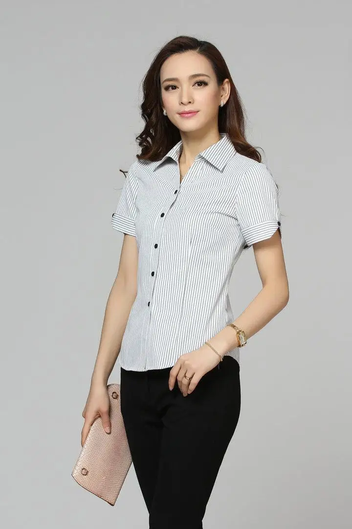 

Red 2020 Women Short Sleeve Shirt Top Garment