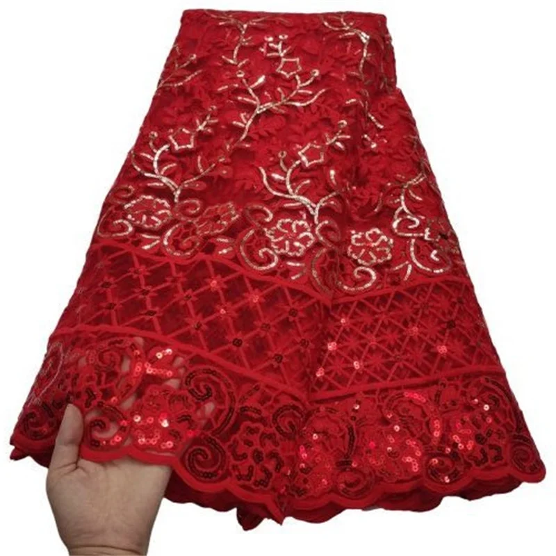 

Новейшая зеленая африканская кружевная ткань с блестками, французские сетчатые кружева высокого качества, 2022 красная/Золотая нигерийская ...