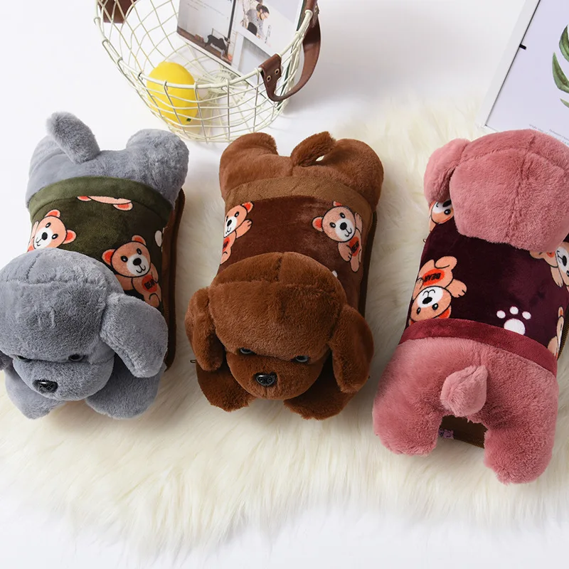 Новая зарядка грелка мультяшная милая плюшевая собака для рук Бесплатная