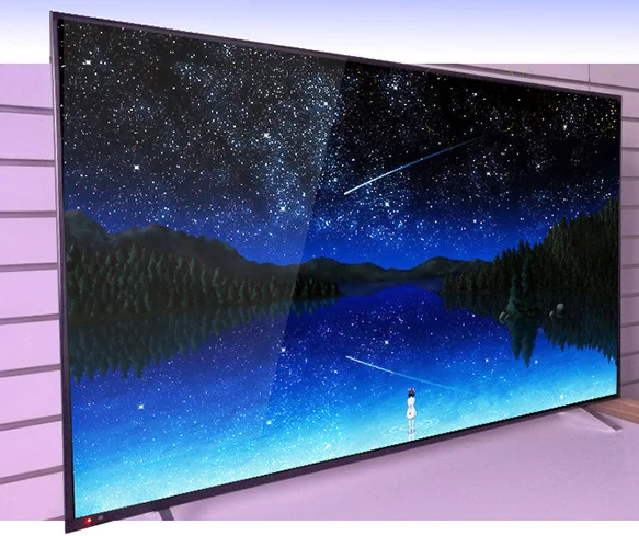 Большой монитор дисплей экран 65 75 дюймов 4k Смарт Android ЖК светодиодный ТВ