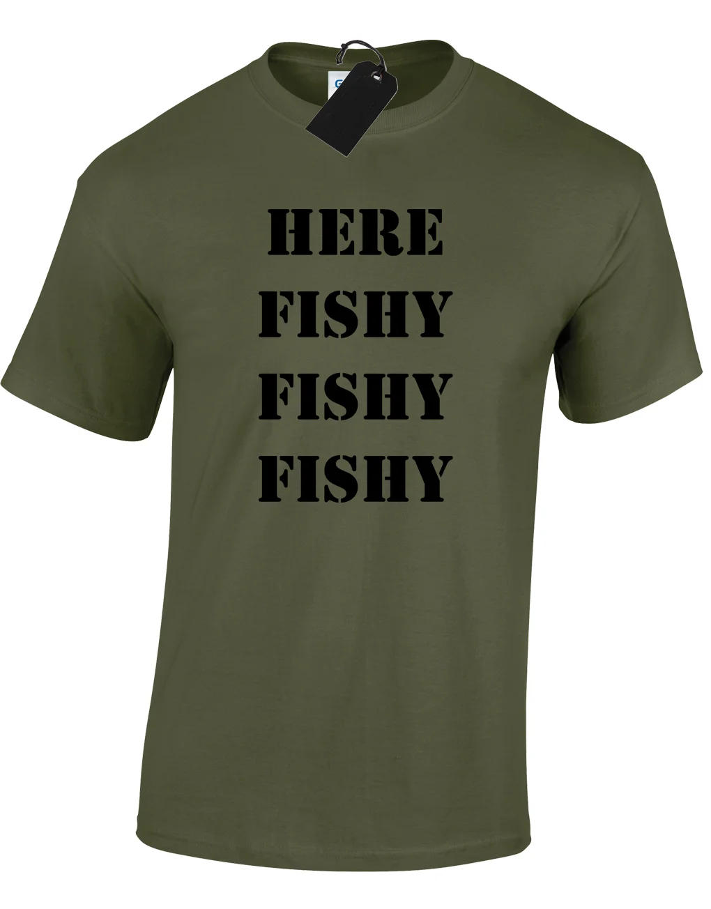 Футболка JUST HOOK IT-Fish Рыбацкая, angl, Удочка на карпа, морской рыбак, лучший подарок, новые футболки, Забавные топы, новые унисекс, Забавные топы - Цвет: army green 8