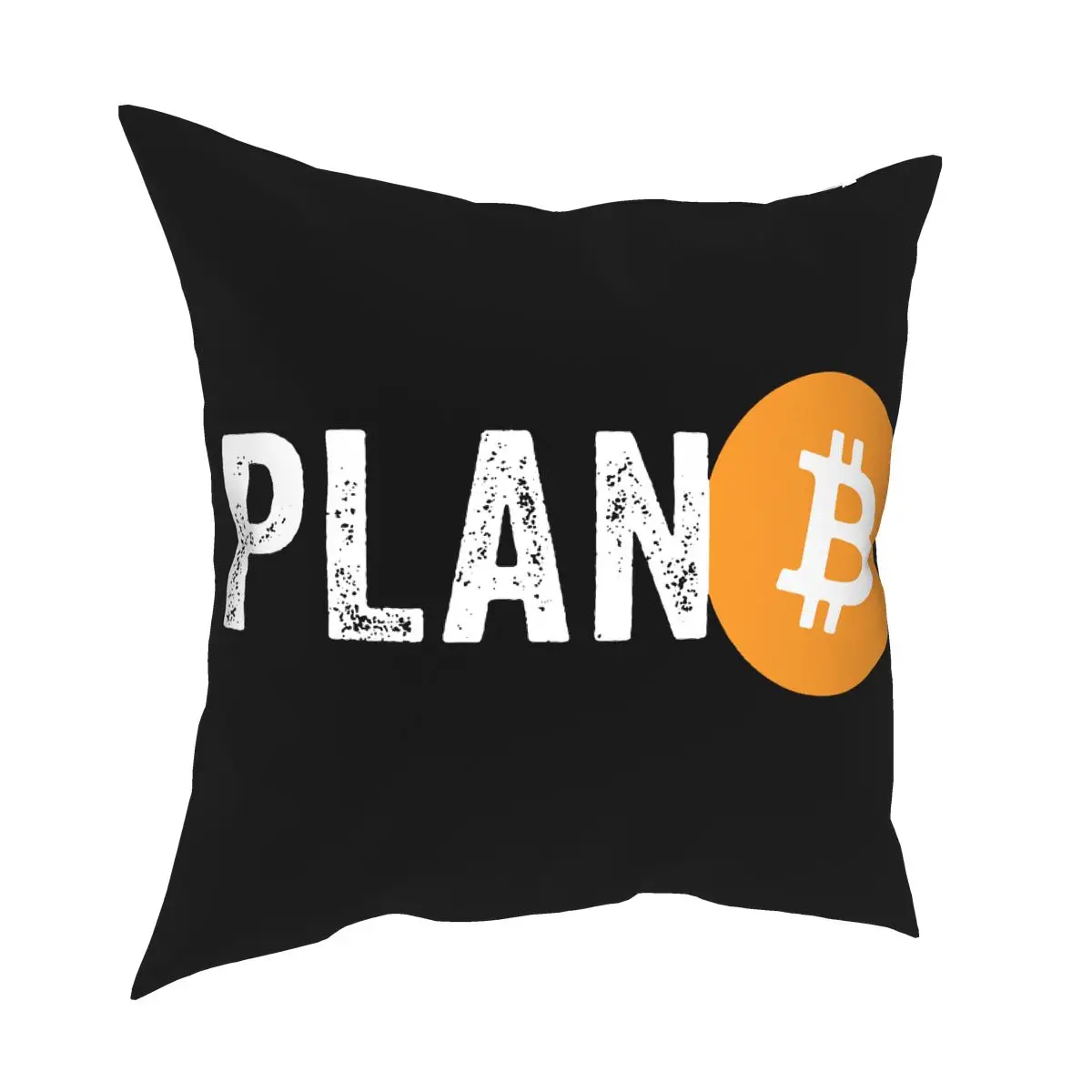 Двусторонняя наволочка для дивана из полиэстера с принтом криптовалюты - купить