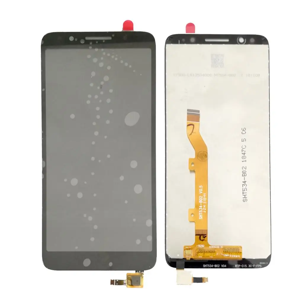 Shyueda Оригинальная Новинка 5," для Alcatel 1X 5059D 5059A 5059T 5059J 5059Y ips ЖК-дисплей сенсорный экран дигитайзер+ инструмент+ клей