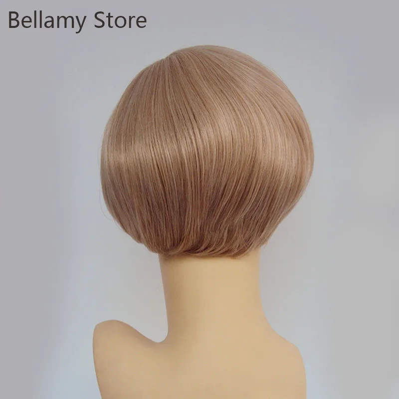 Парик светлый короткий из фильма Великий Гэтсби для косплея хэллоуивечерние |