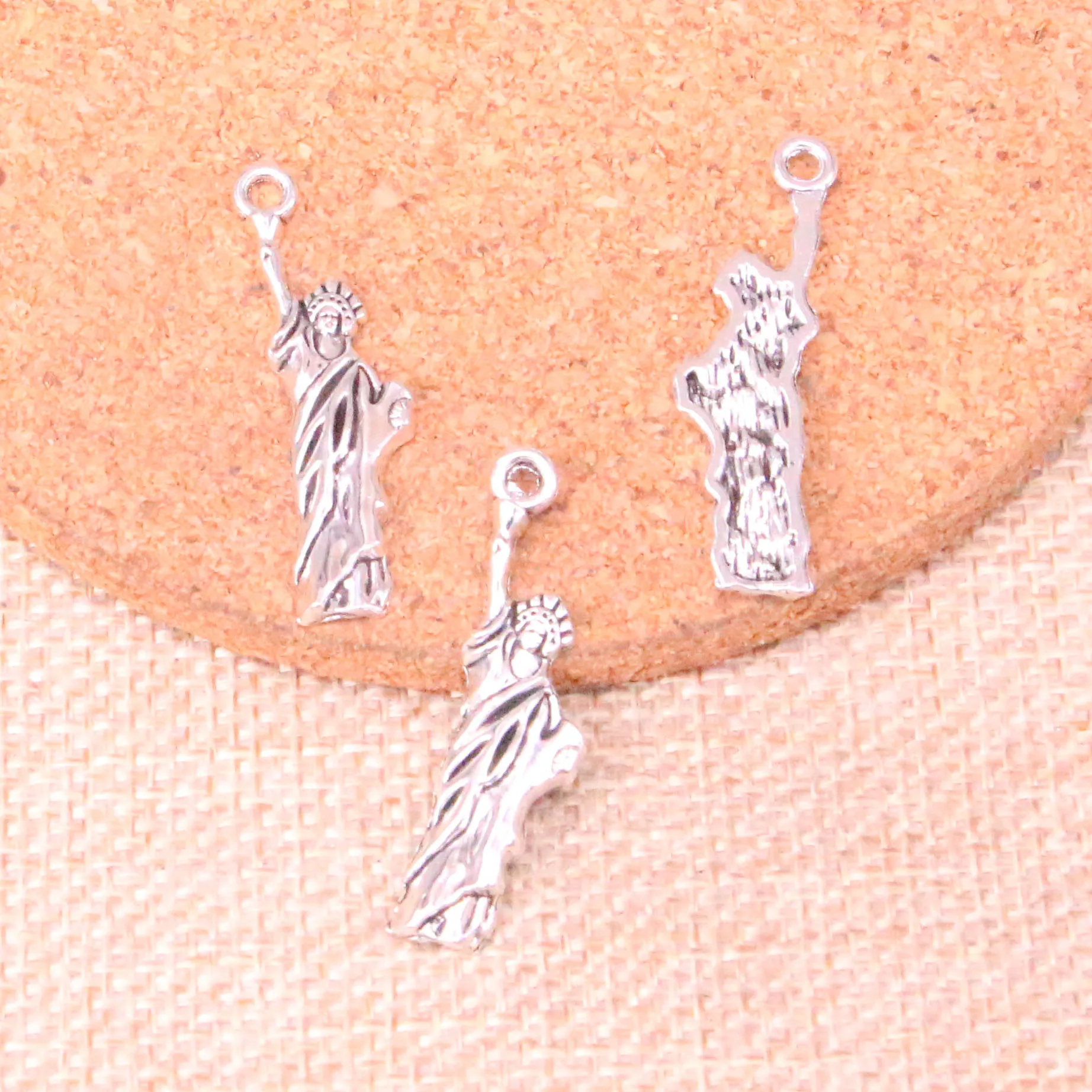 20 шт Статуя Свободы нью йорк подвески металлические для браслета и ожерелья