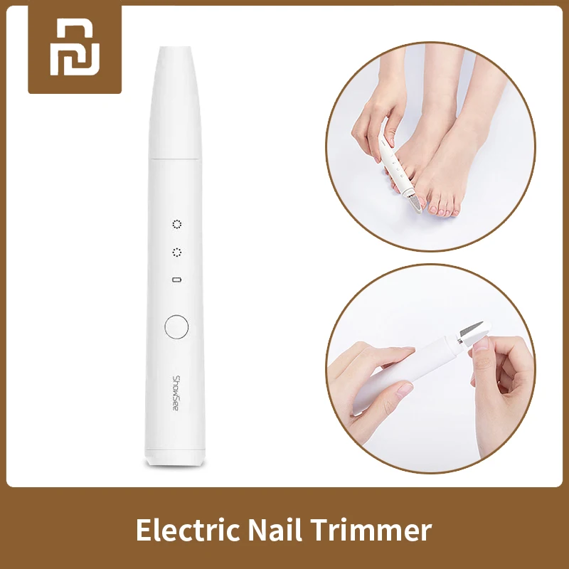 Showsee Electric Nail Trimmer Clipper Safe Manicure Cutter Pedicure Scissor Care from XIAOMI Youpin | Бытовая техника