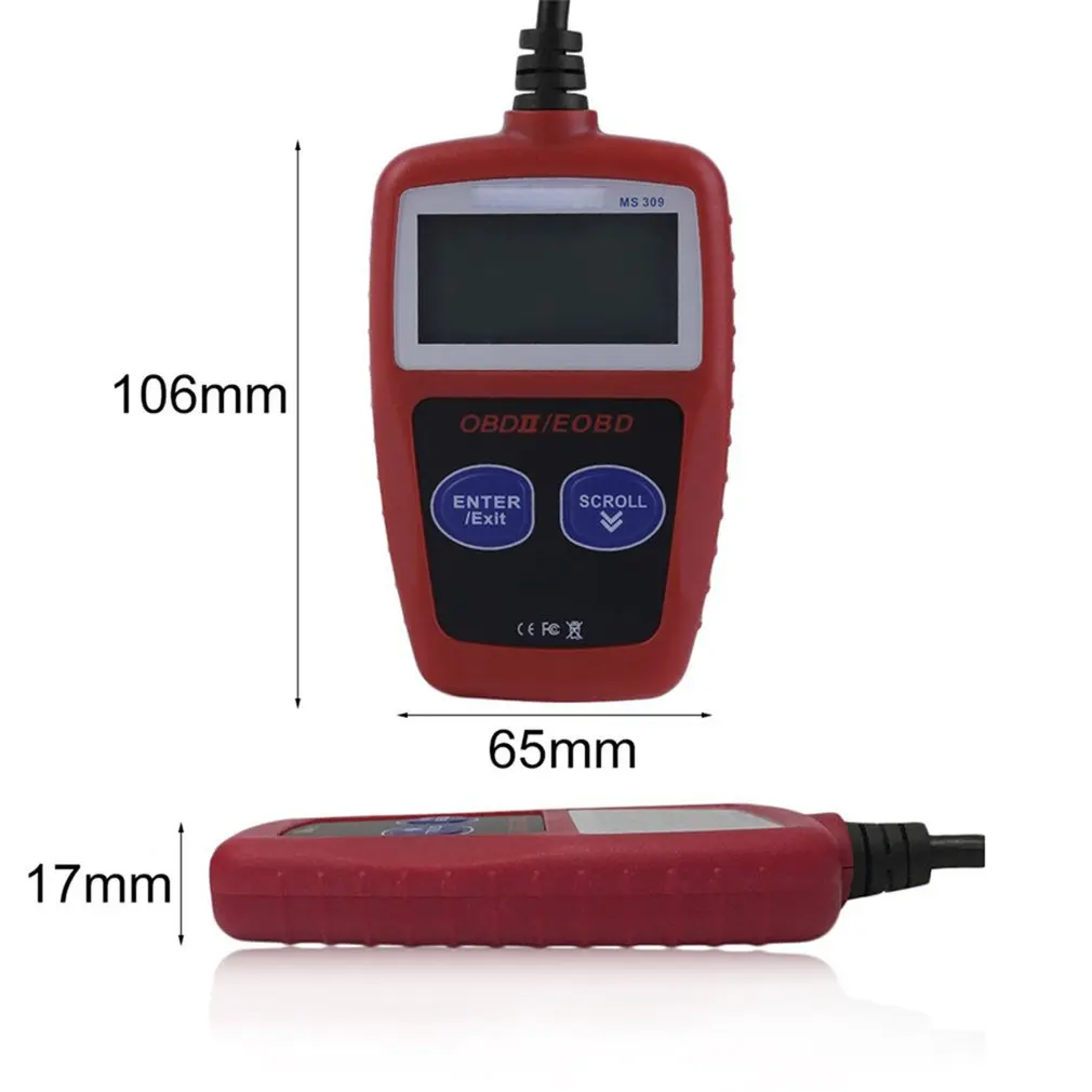 

Professional Car Diagnostic Detector MS309 OBD2 Auto Car Diagnostic Tool Code Scanner Reader Engine Fault Code Reader