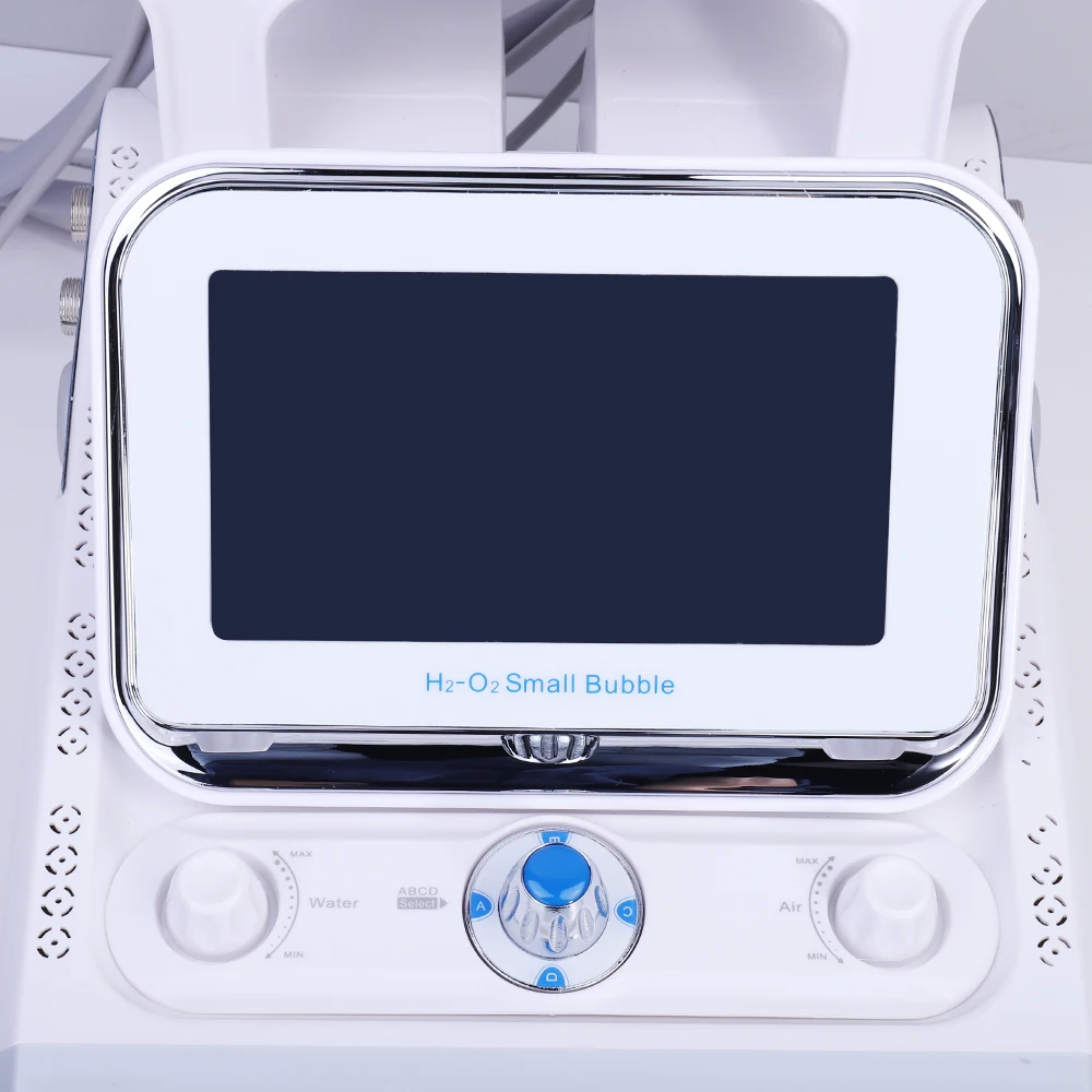 Dropshipping Hot Upgrade 7 in 1 Hydra Cleaning Water Jet Beauty machine facial care oxygen equipment small bubble | Красота и