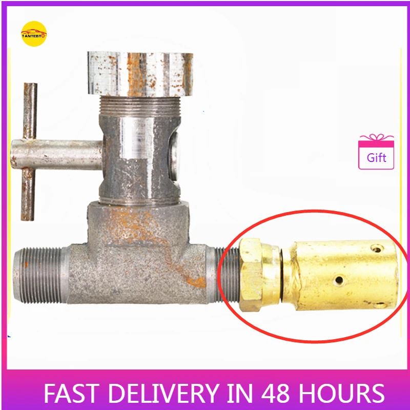 Open Sandblasting Tank  Machine Durable Sand Adjusting Valve  Pipe Quick Joint Fittings