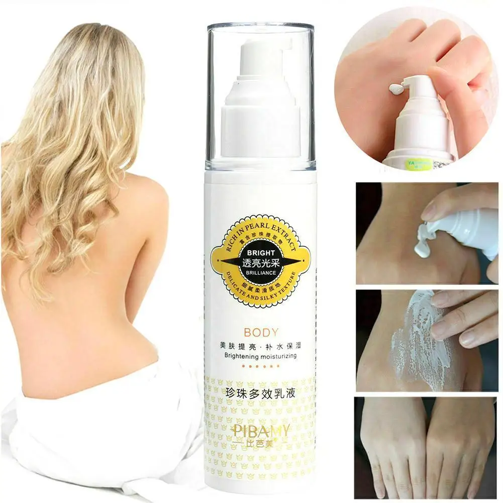 

Whitening After Sun Repair Pearl Multi-Effect Lotion 150ml Moisturizing Leg Neck Makeup Cream Bleaching Knee J1A3