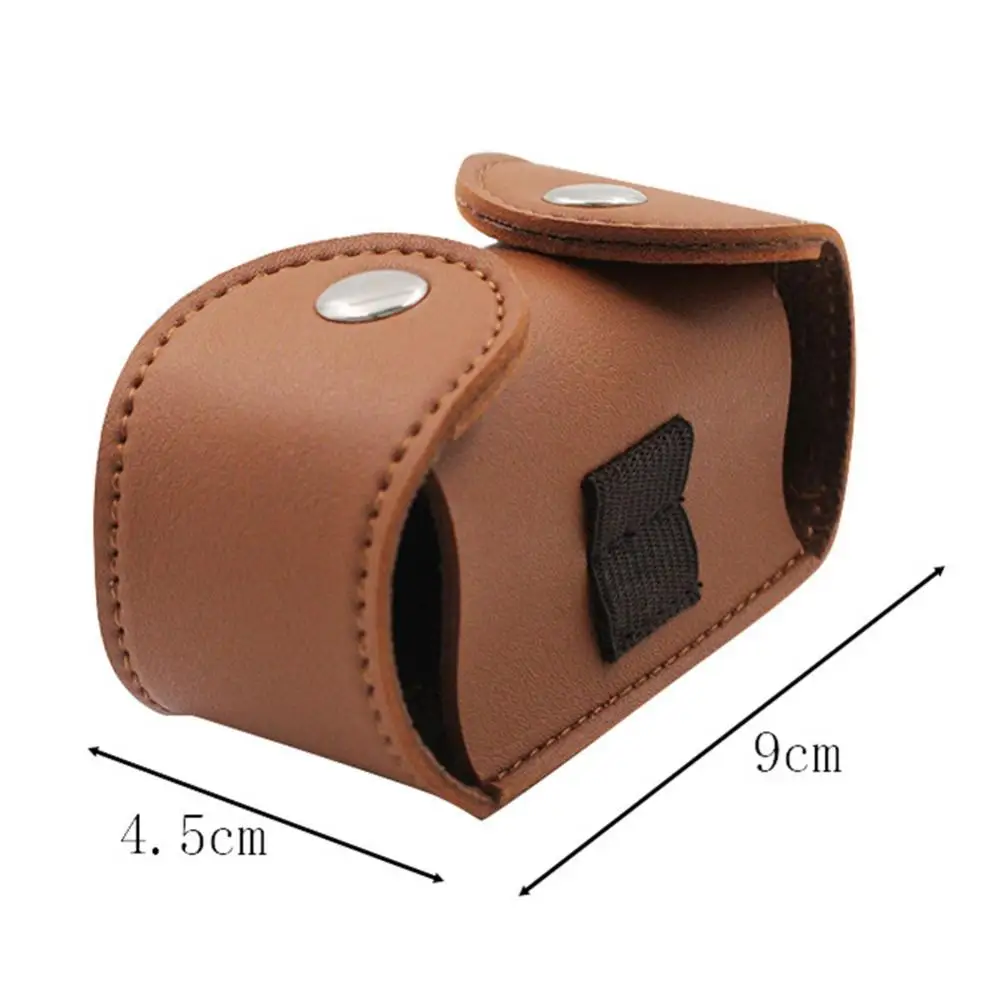 

Portable Faux Leather Golf Ball Tees Holder Waist Pouch Storage Bag Container