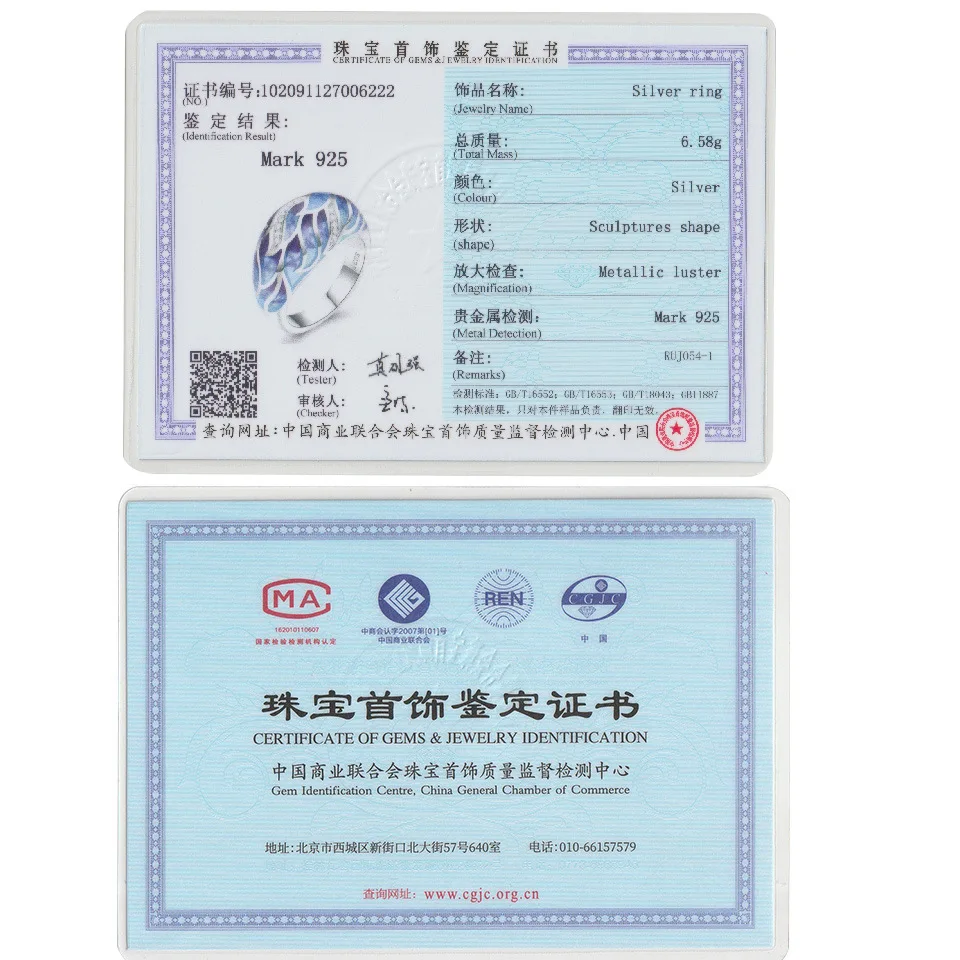 

Colorful Handmade Enamel 925 Sterling Silver Rings for Women White CZ Flowers Finger Ring Fashion Jewelry Party Gift