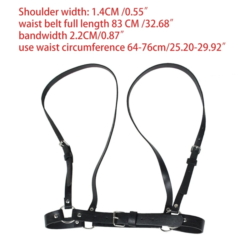 

50LE Women Fashion Waist Belt Steampunk Underbust Corset Decorative Buckle & straps Good Elastic