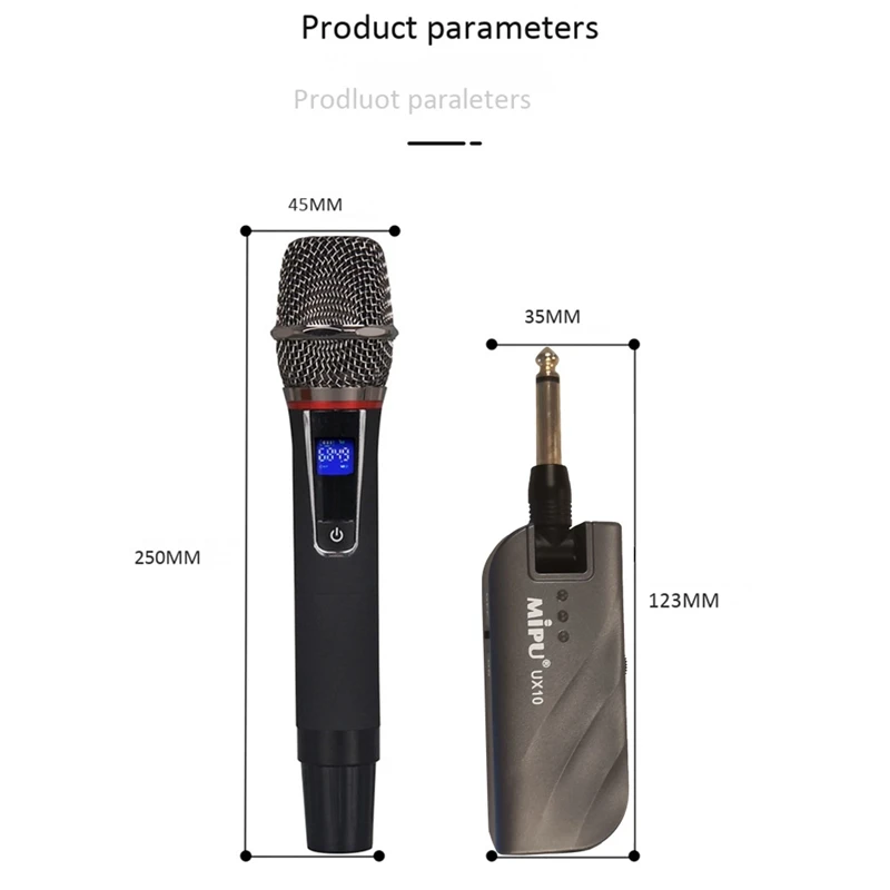 NKR Bluetooth беспроводной микрофон профессиональный Динамик ручной Музыкальный