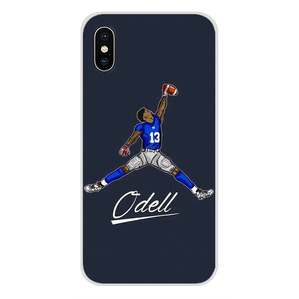 Чехлы из ТПУ для Samsung A10 A30 A40 A50 A60 A70 Galaxy S2 Note 2 3 Grand Core Prime американский футбол odell beckham