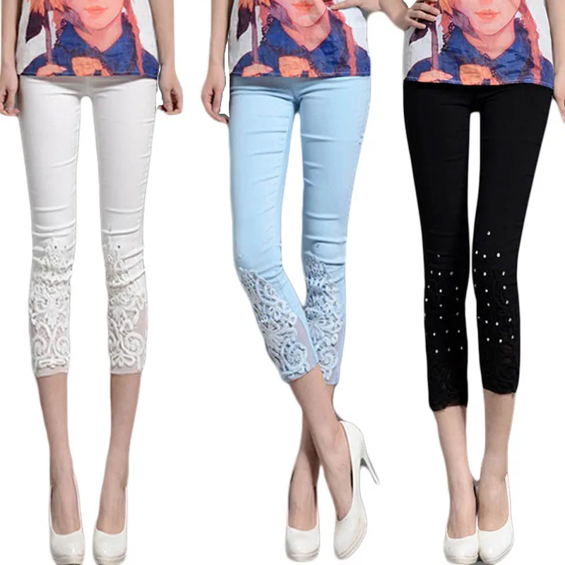 Clobee женские брюки Лето 2019 плюс размер 4XL pantalon femme обтягивающие эластичные узкие
