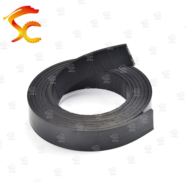 

Free shipping high quality P2 Flat belt P2-20 Width 20mm thickness 2mm Color Black polyurethane with Steel core 50meters/lot