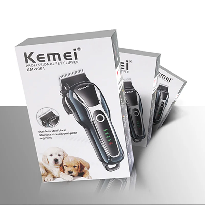 

100-240v Rechargeable Professional Dog Hair Trimmer for Cat Cutter Grooming Machine Hair Remover Animal Hair Clipper for Pet