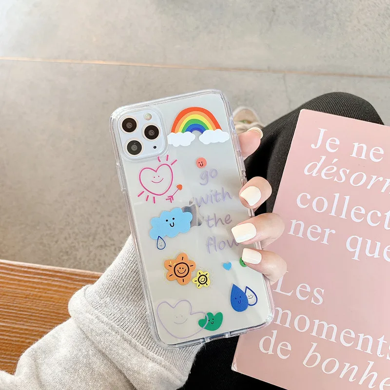 Funny Cute Phone case For Samsung S20 S10 S8 S9 plus S10e a50 A51 A71 A70 S7 A5 a8 a9 a30 a80 a90 Note 8 9 10 Soft Cover |