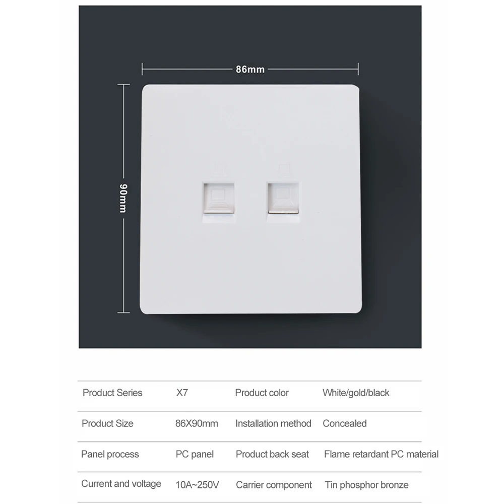 Настенный выключатель с регулировкой скорости 10 А 250 В|Выключатели| |