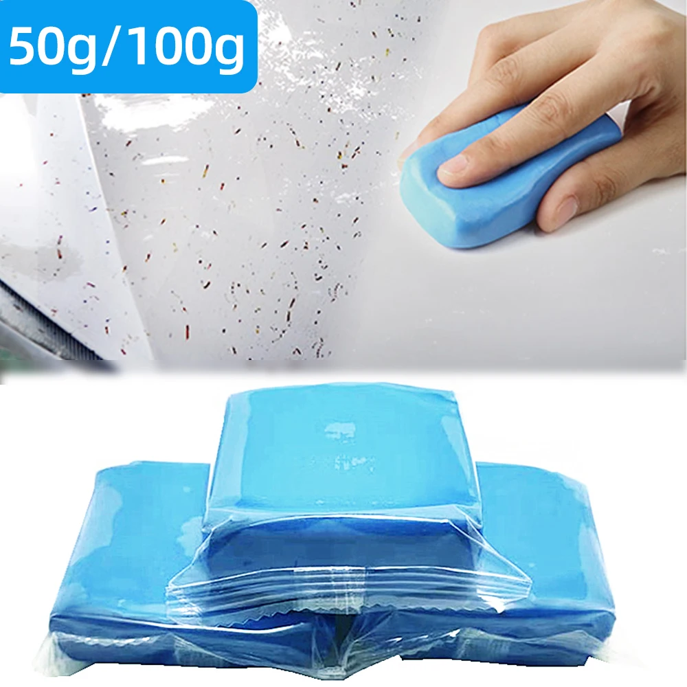 

50/100g Car Wash Magic Clay Bar for Car Auto Cleaning Care Washing Mud Detailing Clean Clays Truck Vehicle Maintenance Washer