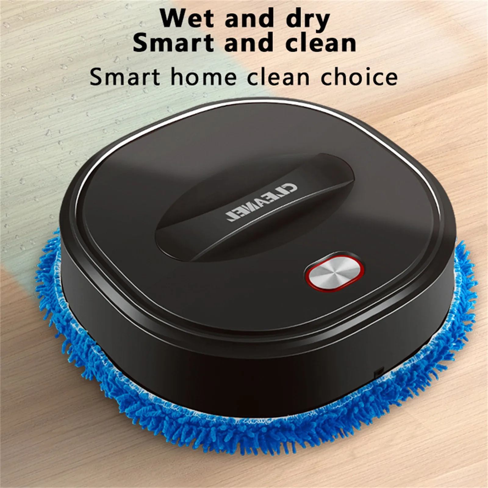 k-999 smart mute Home Smart Mopping Robot Lazy Automatic Floor Dry And Wet machine cleaning tools | Дом и сад