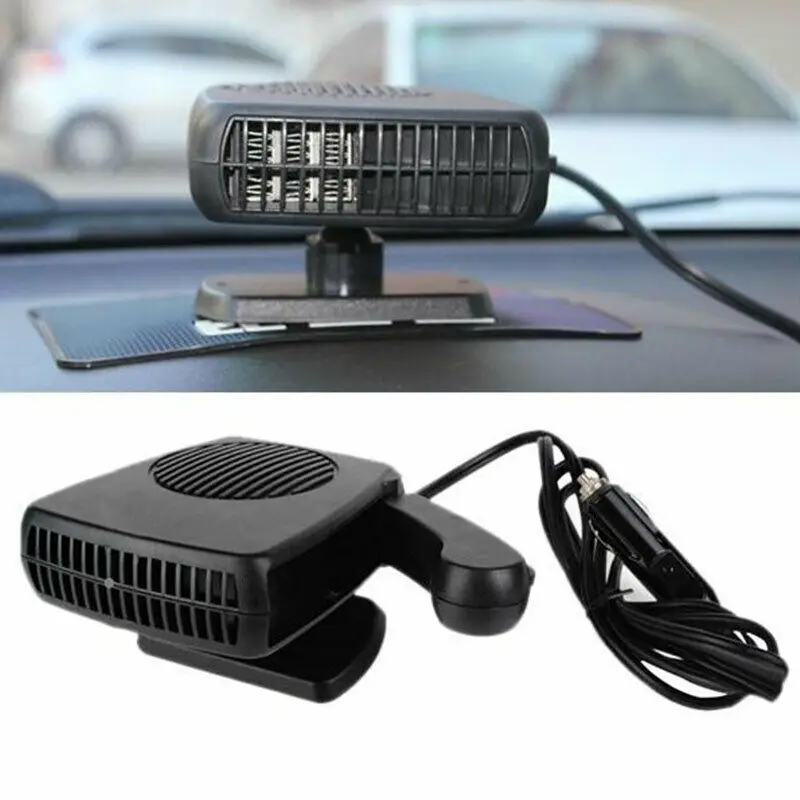 

New Car Heater Air Cooler Fan Windscreen Demister Defroster 12V Electric Heating Portable Auto Dryer Heated Winter