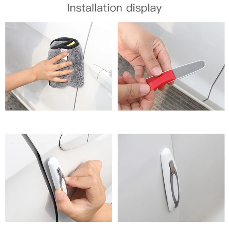 

Car Door Edge Guard Strip Scratch Protector Anti-collision Anti-Scratch Sticker For Volkswagen Touareg 2019 2020 Car Stylings