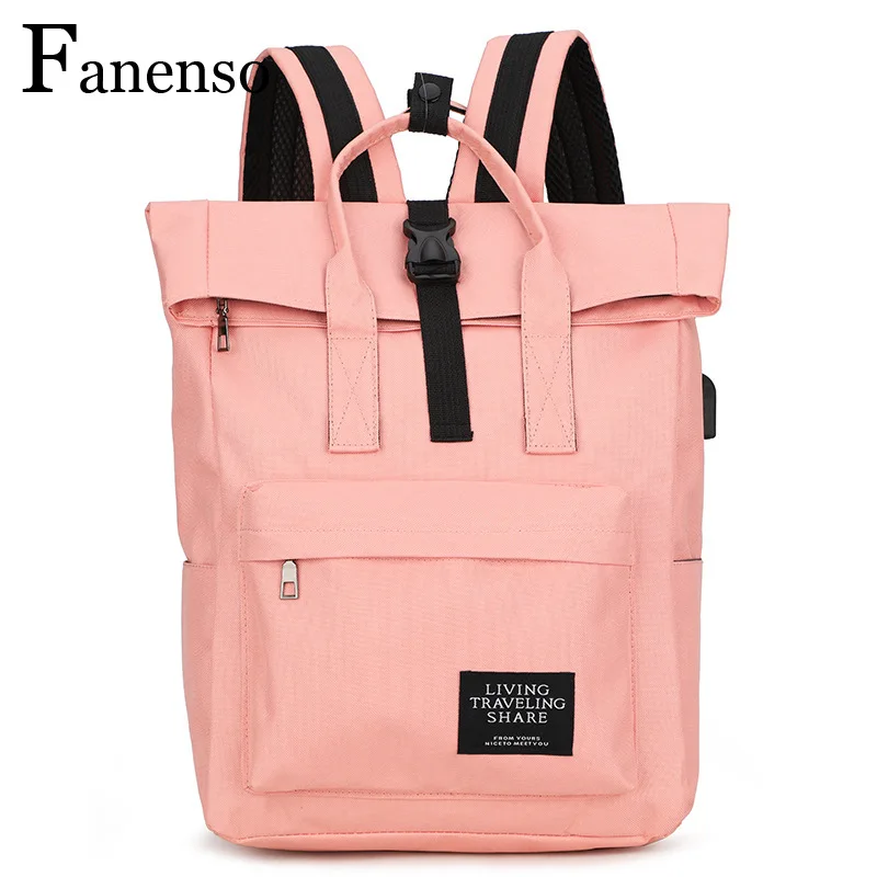 

Casual Multi-color Women School Backpack Teenage Girls Backpacks Women Large Capacity Oxford Ladies Laptop Backpack