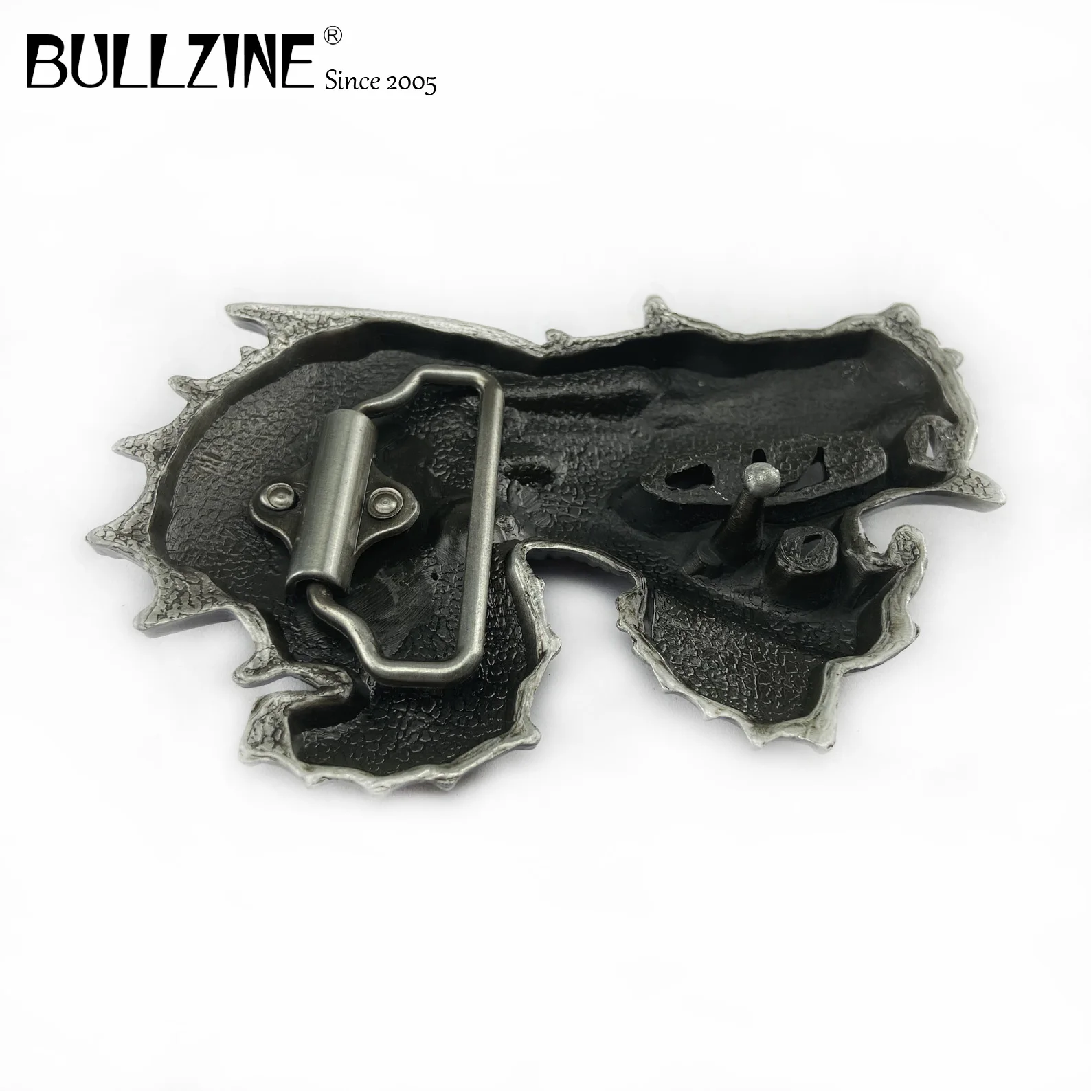 В Bullzine дракон пряжки ремня с оловянной отделкой FP 03328 длительное хранение