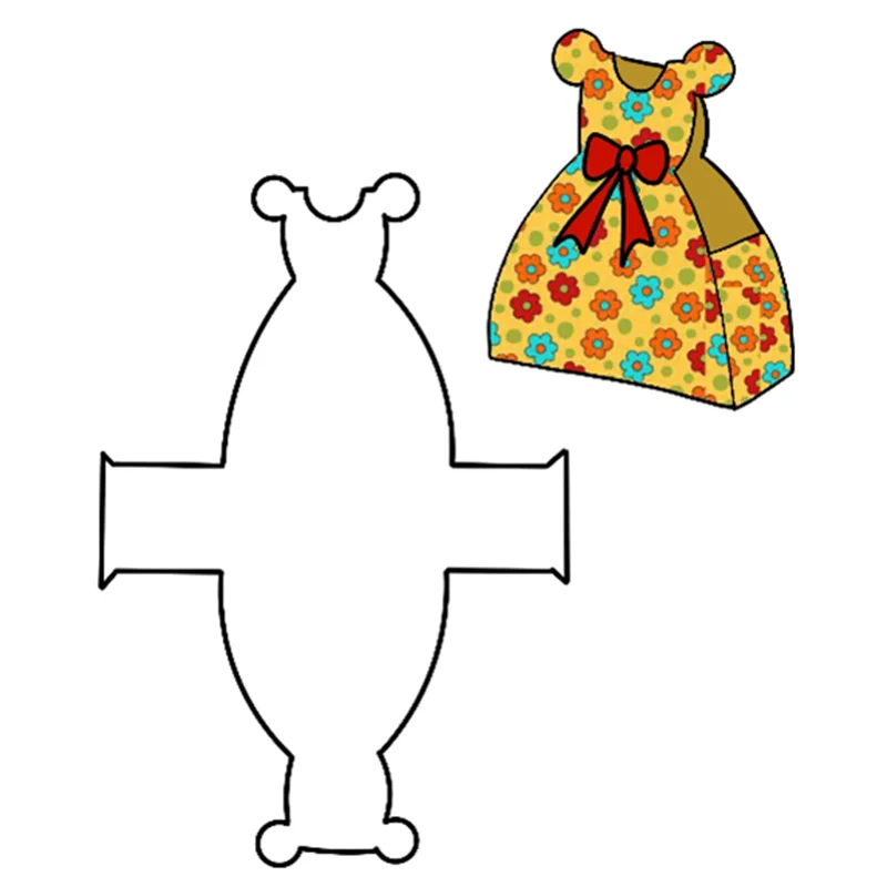 Металлические Вырубные штампы Kokorosa вырезанная искусственная Сумочка свадебная