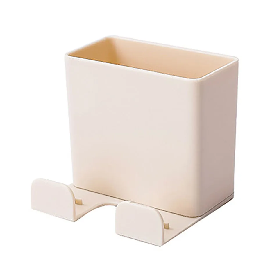 

Wall Mounted Storage Box Remote Control Storage Case Phone Charging Plug Wall Holder Multifunction Holder Storage Box