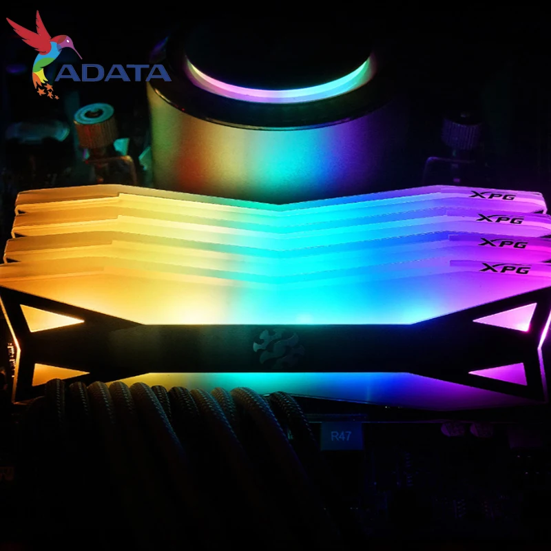 Модуль ОЗУ для настольного ПК ADATA XPG D60 RGB 8 ГБ 16 32 DDR4 PC4 3200 МГц 3000 2666 DIMM 3600