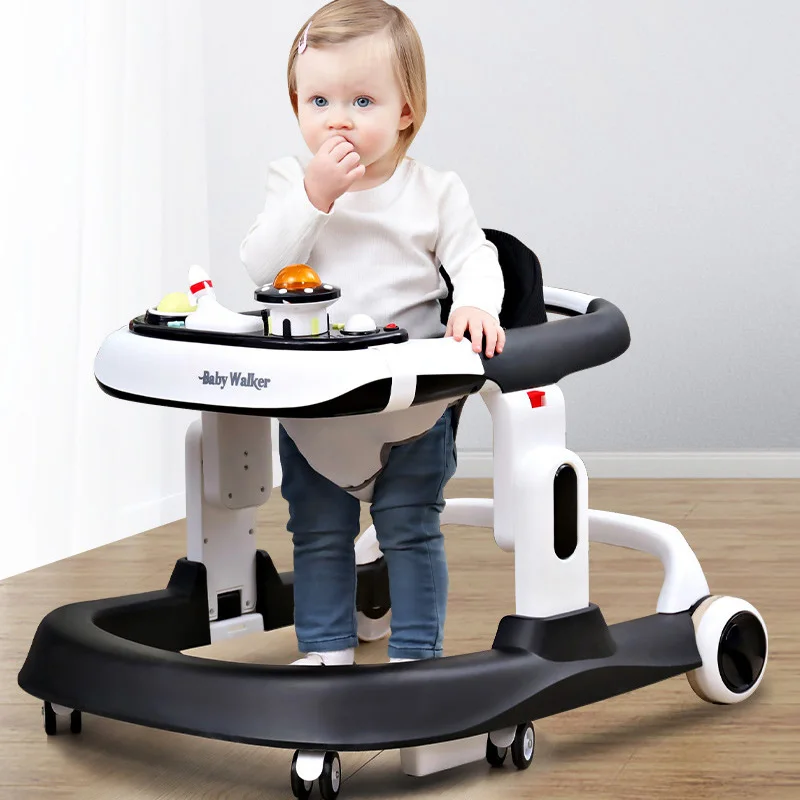 Children's Walker Wheelchair Car for Children Baby Walker With Wheel Walking Aid for Boys and Girls Kids's Ride-on Toys Above