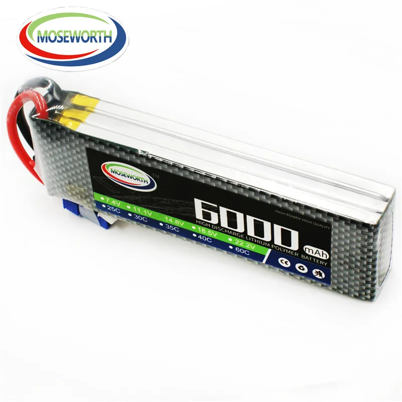Новые батареи 3S 11 1 V 6000 мА/ч 30C 40C 60C RC игрушки LiPo Батарея для радиоуправляемый
