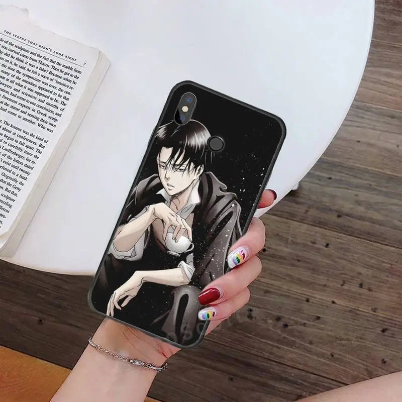 

Japan Attack on Titan anime Phone Case For Xiaomi Redmi note 7 8 9 t max3 s 10 pro lite Luxury brand shell funda coque