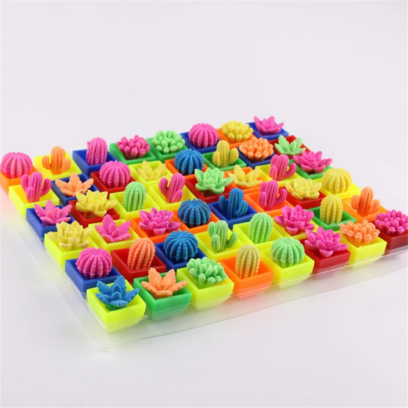 2 шт. растущий в воде Цветок кактуса бонсай развивающая игрушка форме растения
