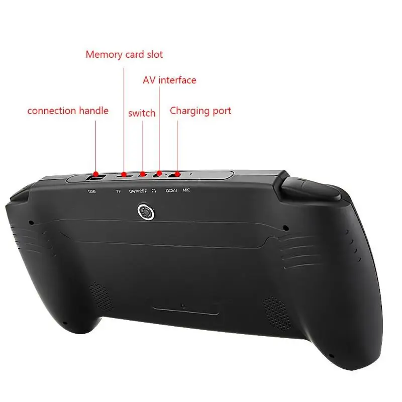 

COOLBABY 7 Inch Game Console Large Sn Arcade Joystick Video Game Console Handheld Retro Game Console