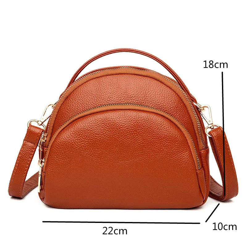 

YourSeason Fashion Ladies 2021 Casual Solid Color Zipper Bag Female Shoulder Crossbody Simple Mobile Phone Bags