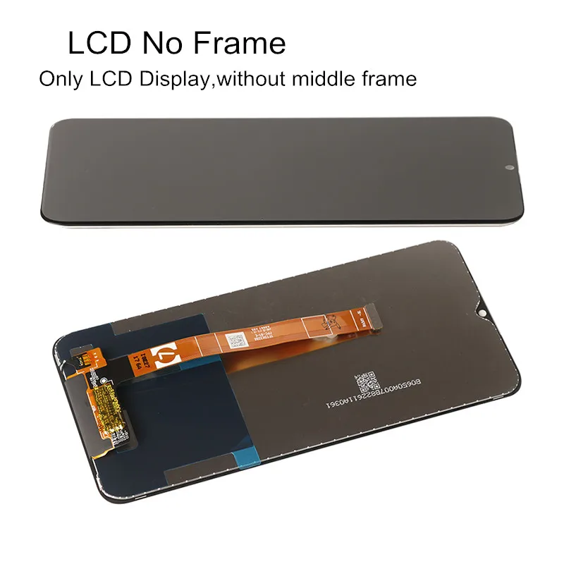 Display for Realme C15 RMX2180 Original LCD Display Touch Screen with Frame Replacement for OPPO Realme C15 C 15 6.5''LCD Screen enlarge