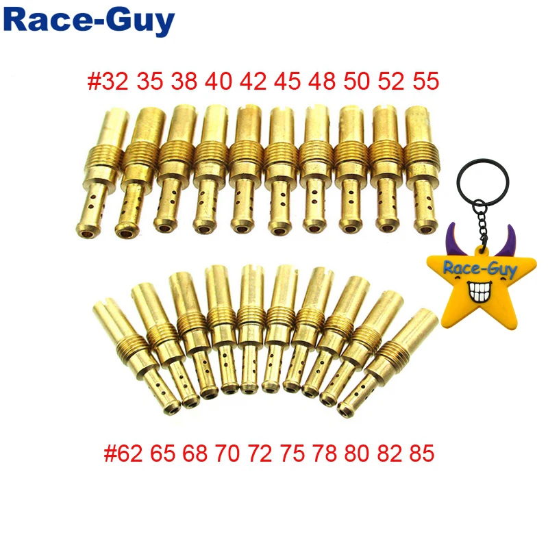 Pilot Slow Jet #32 35 38 40 42 45 48 50 52 55 62 65 68 70 72 75 78 80 82 для карбюратора Keihin PJ PWK PWM PE PD Carb| |