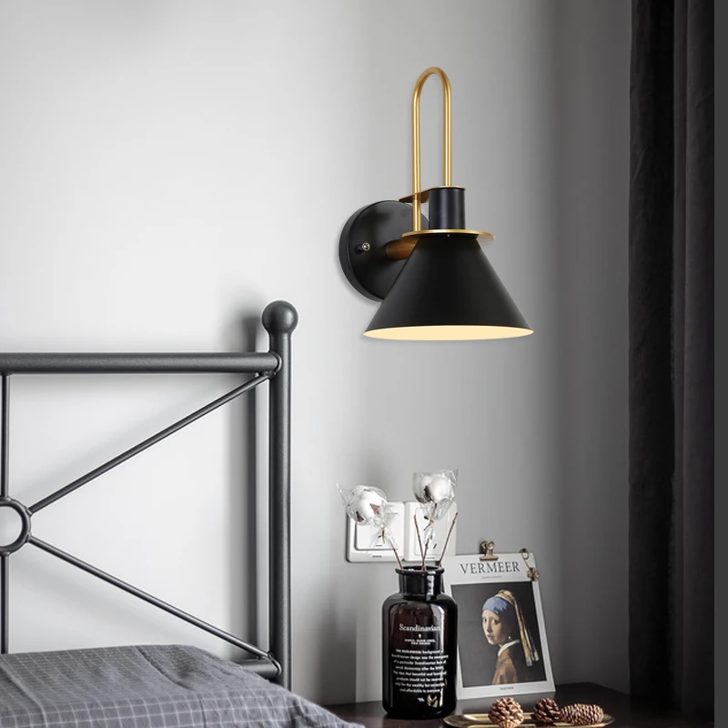 Современные Настенные светильники в стиле индастриал скандинавский Железный
