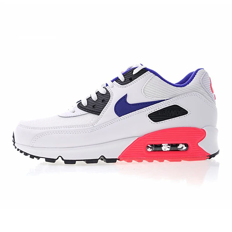 Оригинальные оригинальные мужские кроссовки NIKE AIR MAX 90, амортизация, Нескользящие, прочные, удобные, классические, для отдыха, для бега, 537384 - Цвет: 537384-136
