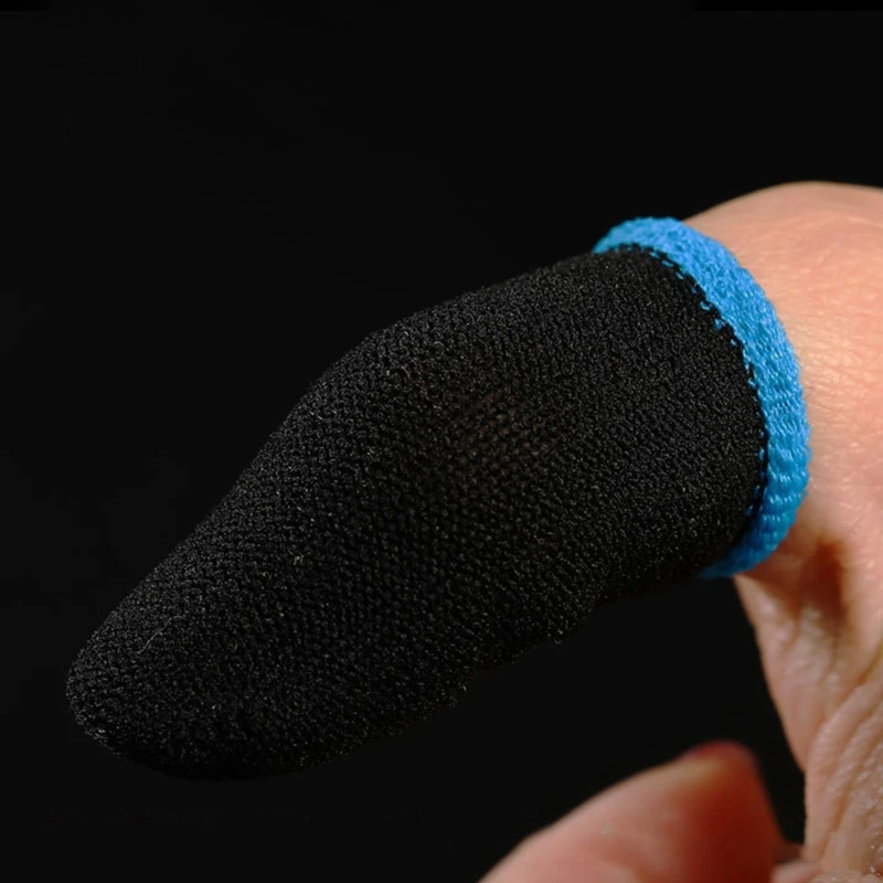 

5 Pair Breathable Game Controller Finger Cover Sweat Proof Non-Scratch Touch Screen Gaming Finger Thumb Sleeve Gloves
