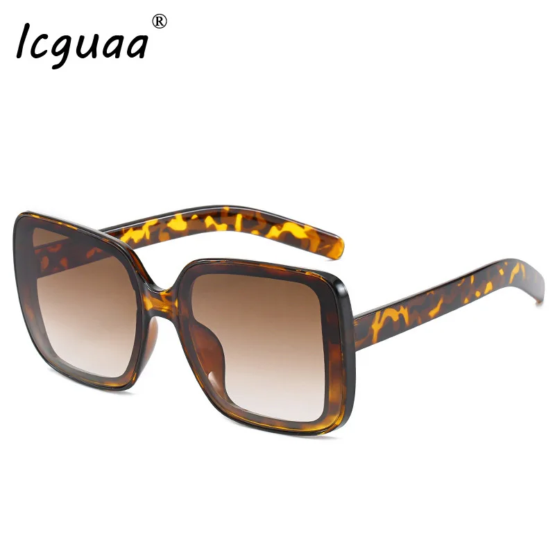 Брендовые дизайнерские Квадратные Солнцезащитные очки женские 2019 уличная