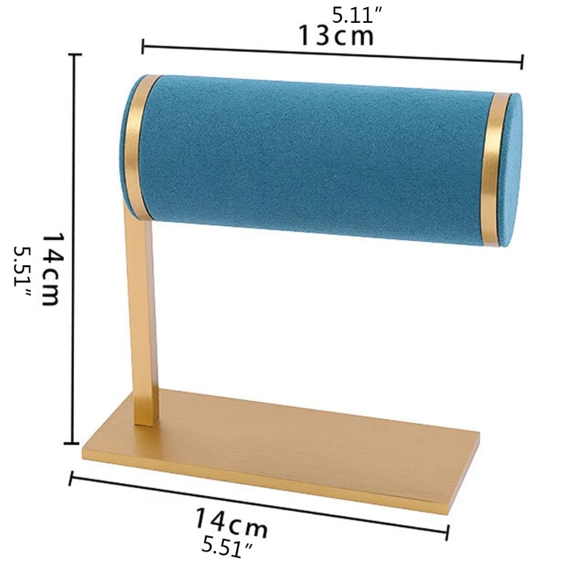 

85LB Watch Display Stand Jewelry Bracelet Organizer Microfiber Metal Bracelet Chain Storage Rack Holder Home Decor