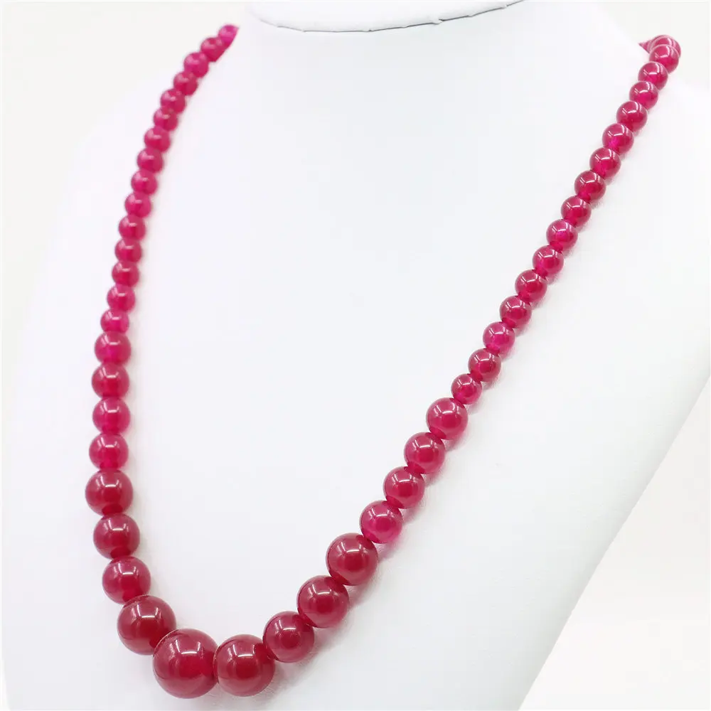 2021 Модный комплект из 6 14 мм розовый Александрит круглой огранки жемчужное